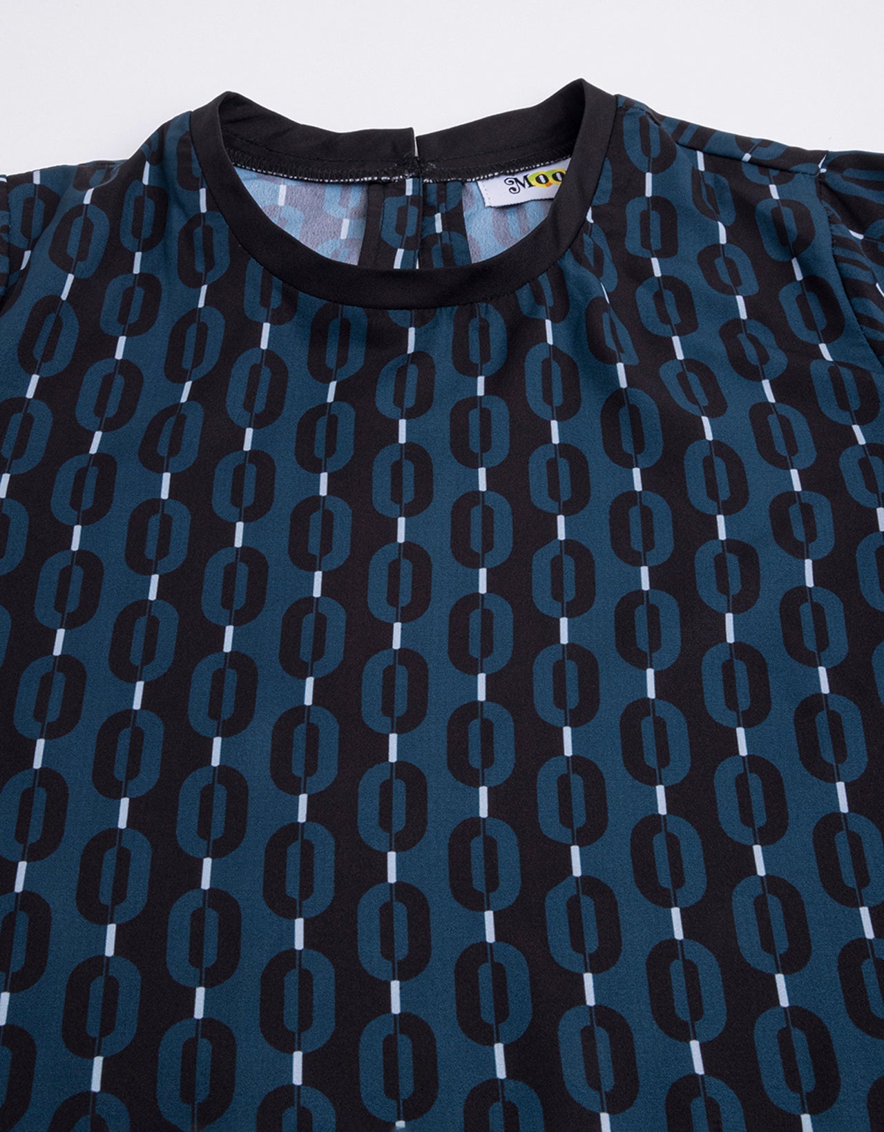 Loose-Fit Elbow Sleeves Top