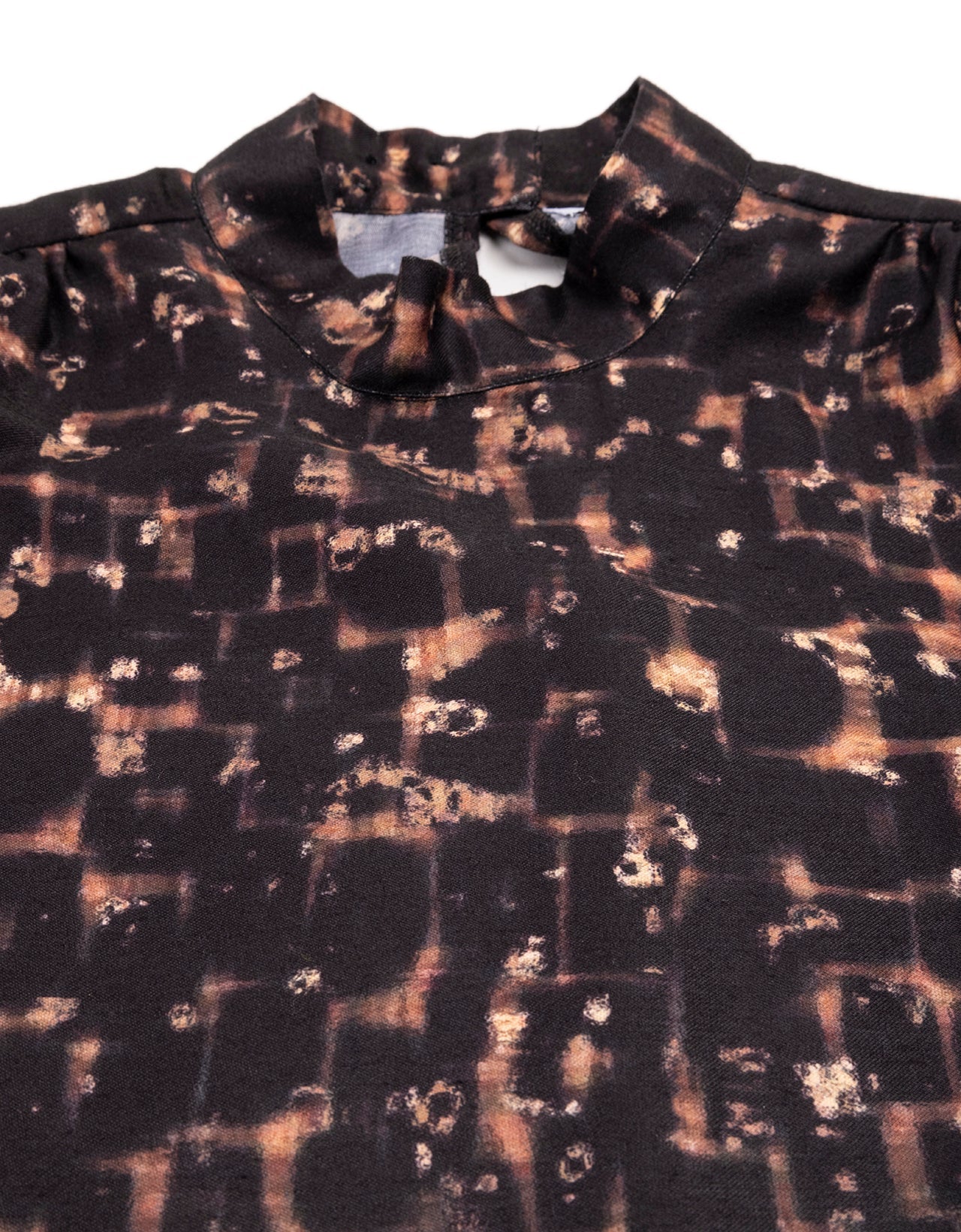 Ban Collar Long sleeve formal Top
