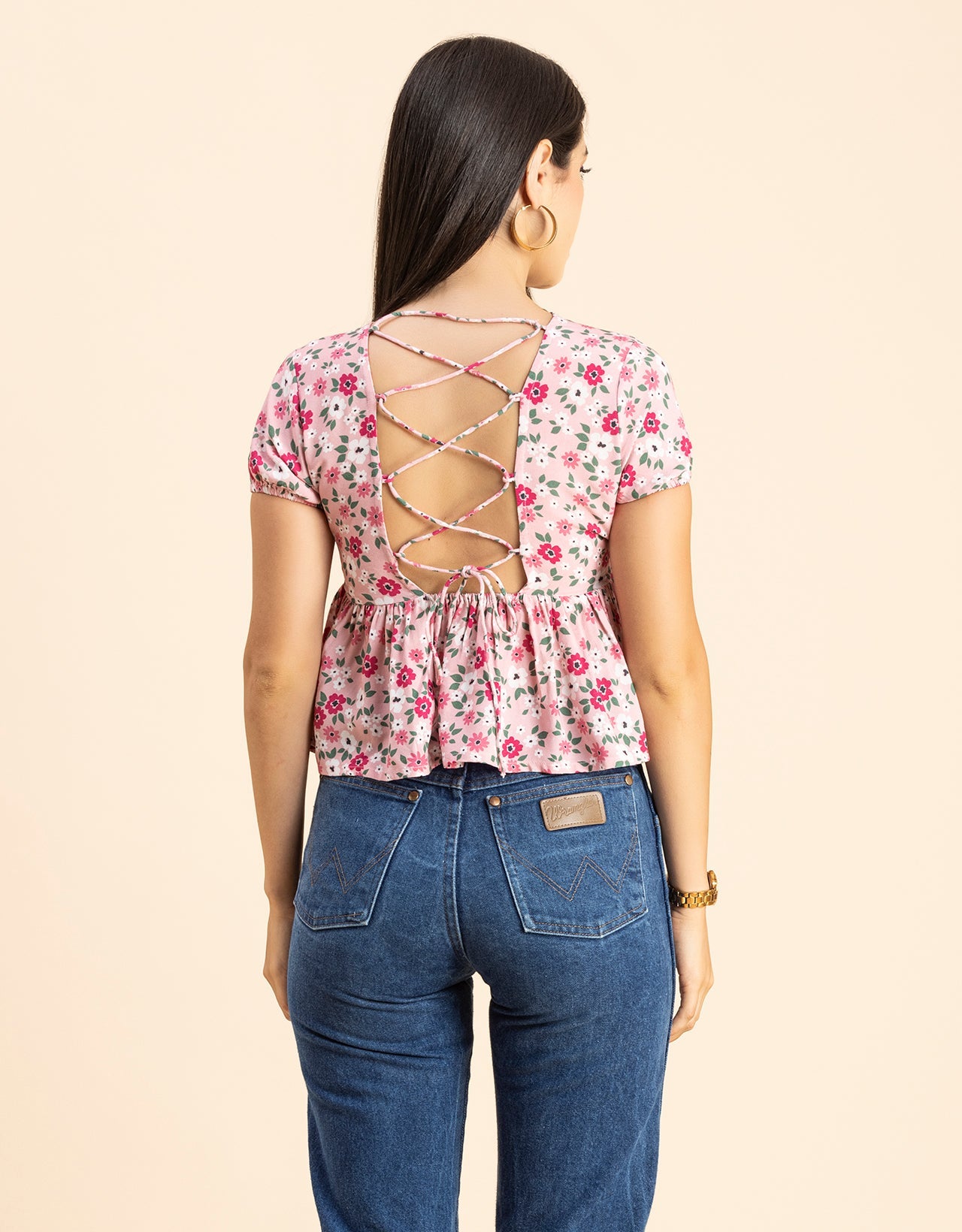 Styled Back Vacation Top
