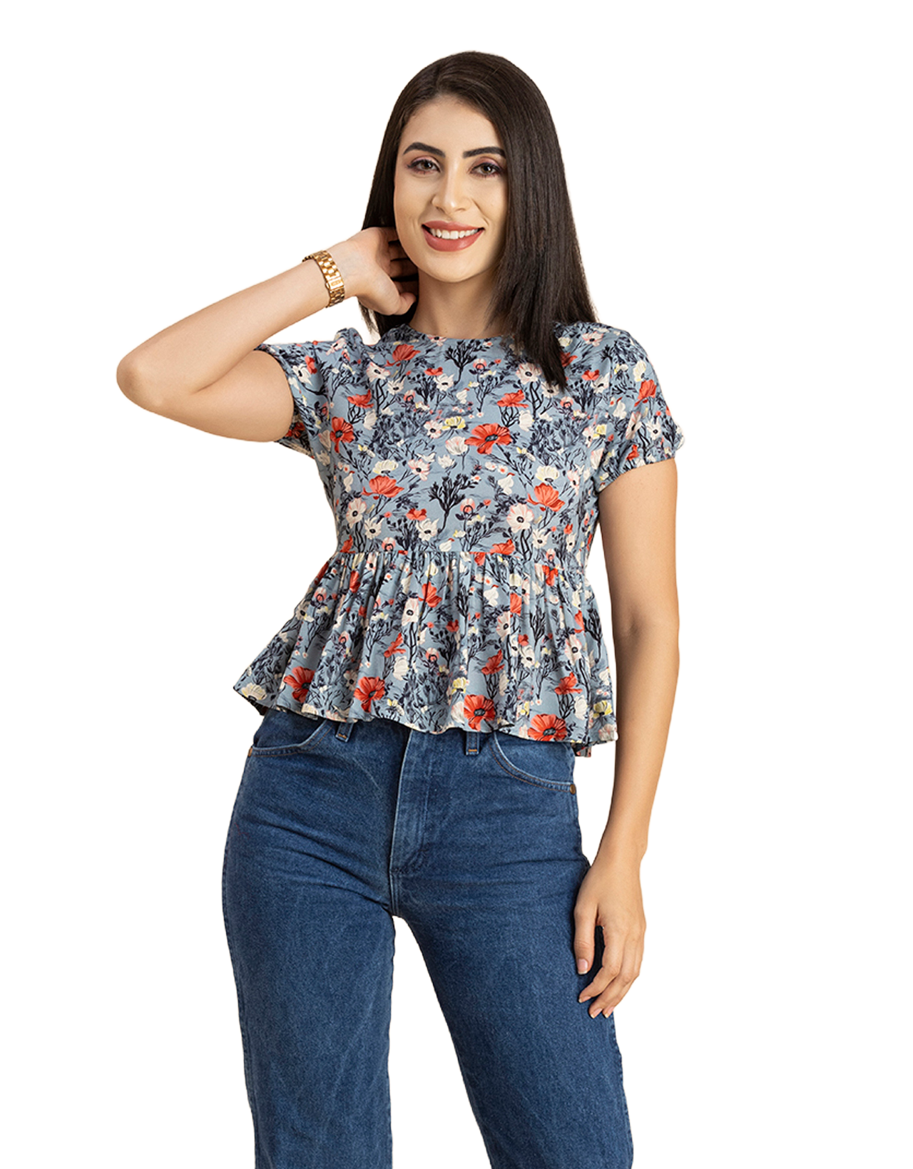 Styled Back Vacation Top