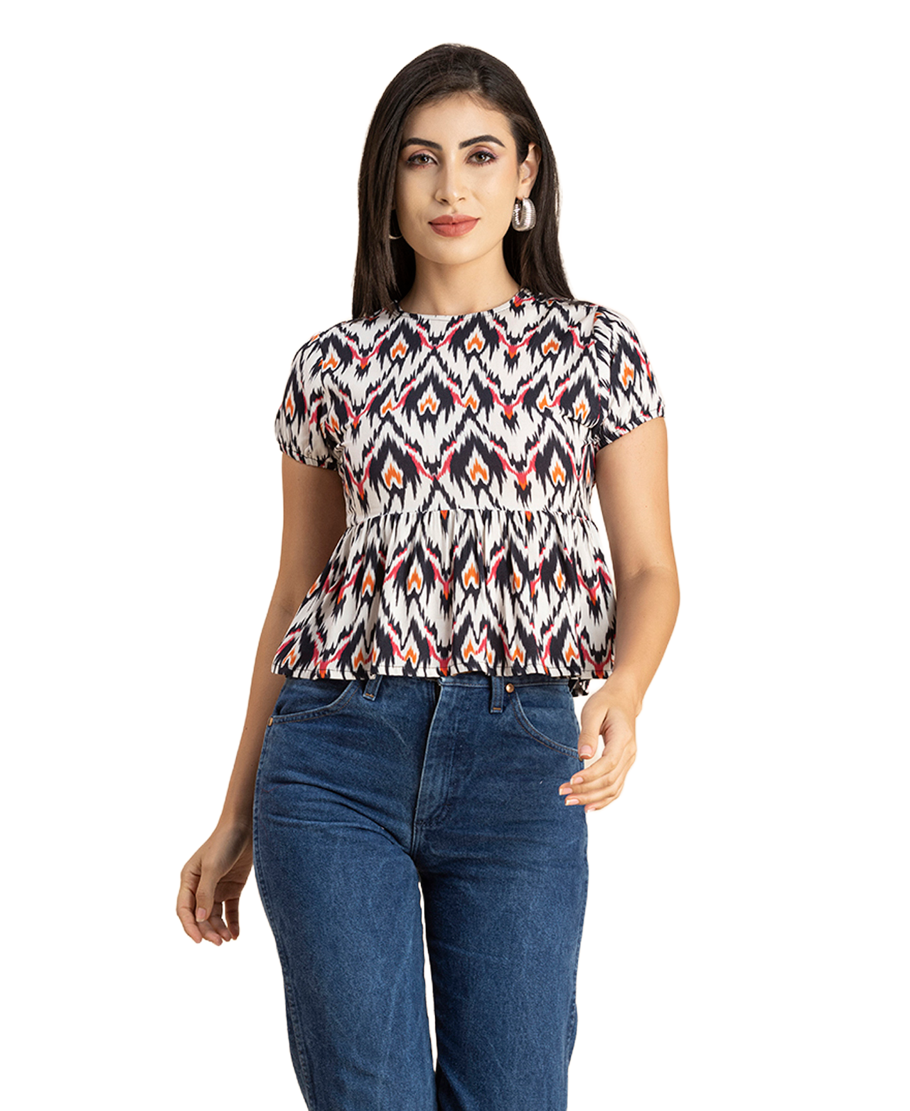 Styled Back Vacation Top
