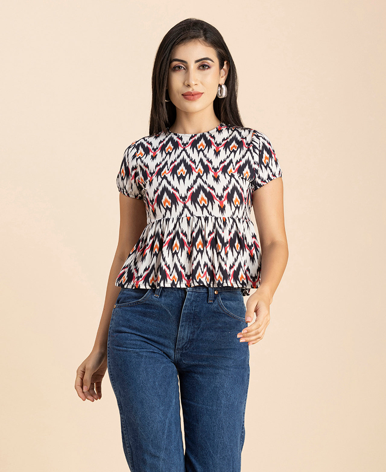 Styled Back Vacation Top