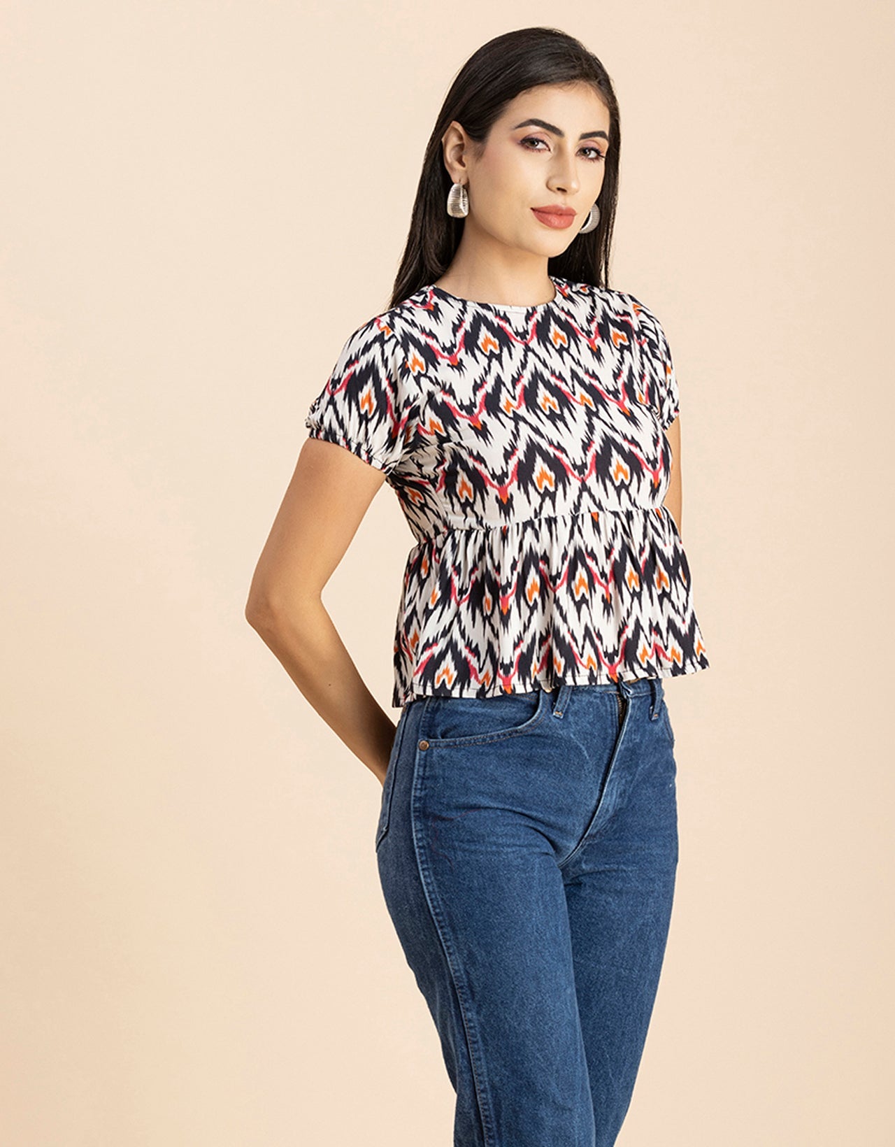 Styled Back Vacation Top