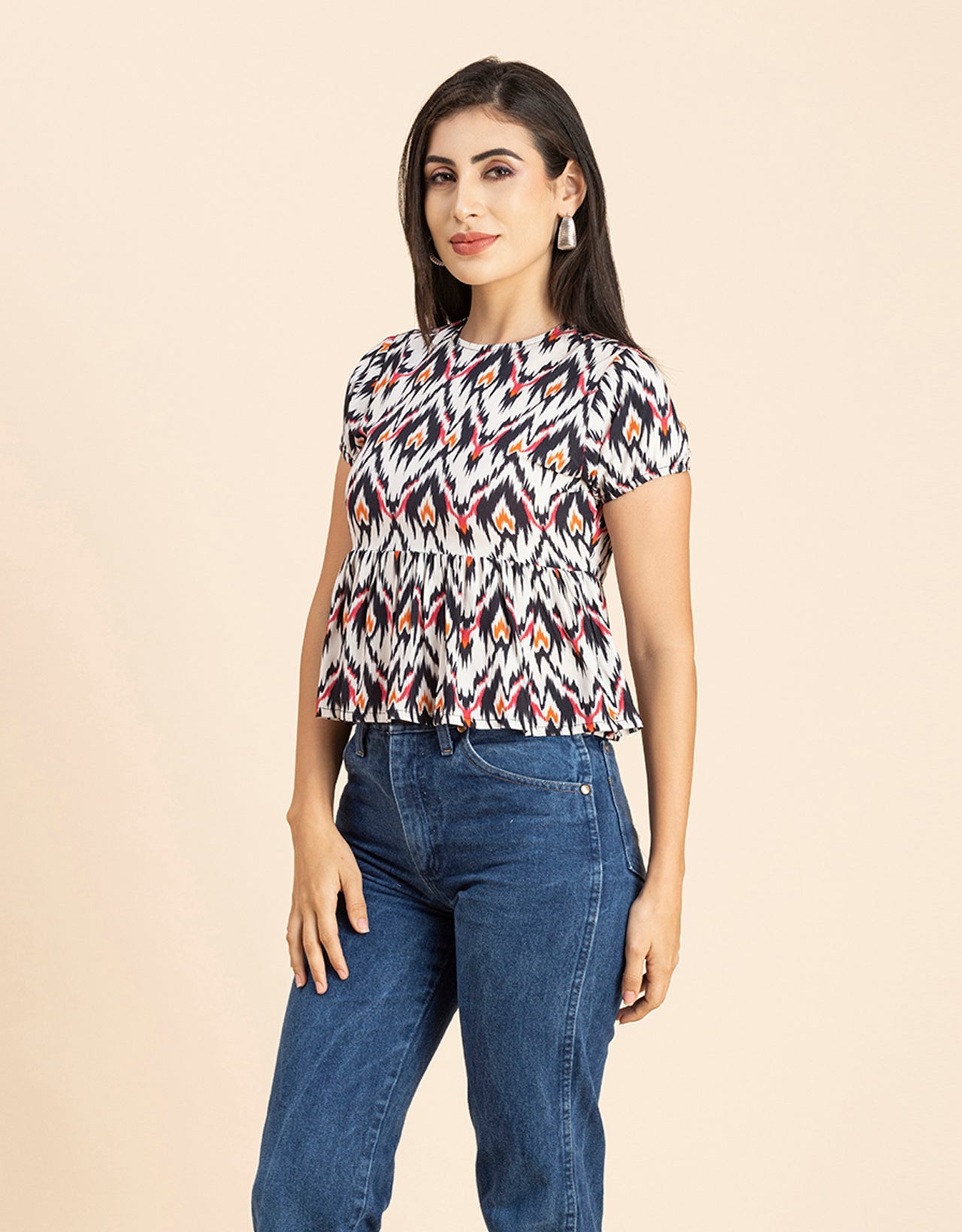 Styled Back Vacation Top