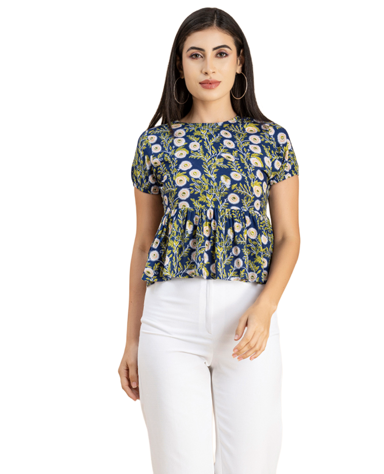 Styled Back Vacation Top