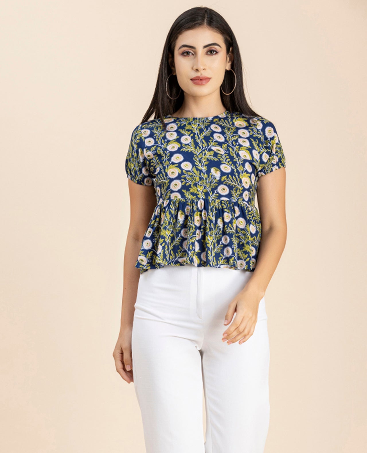 Styled Back Vacation Top