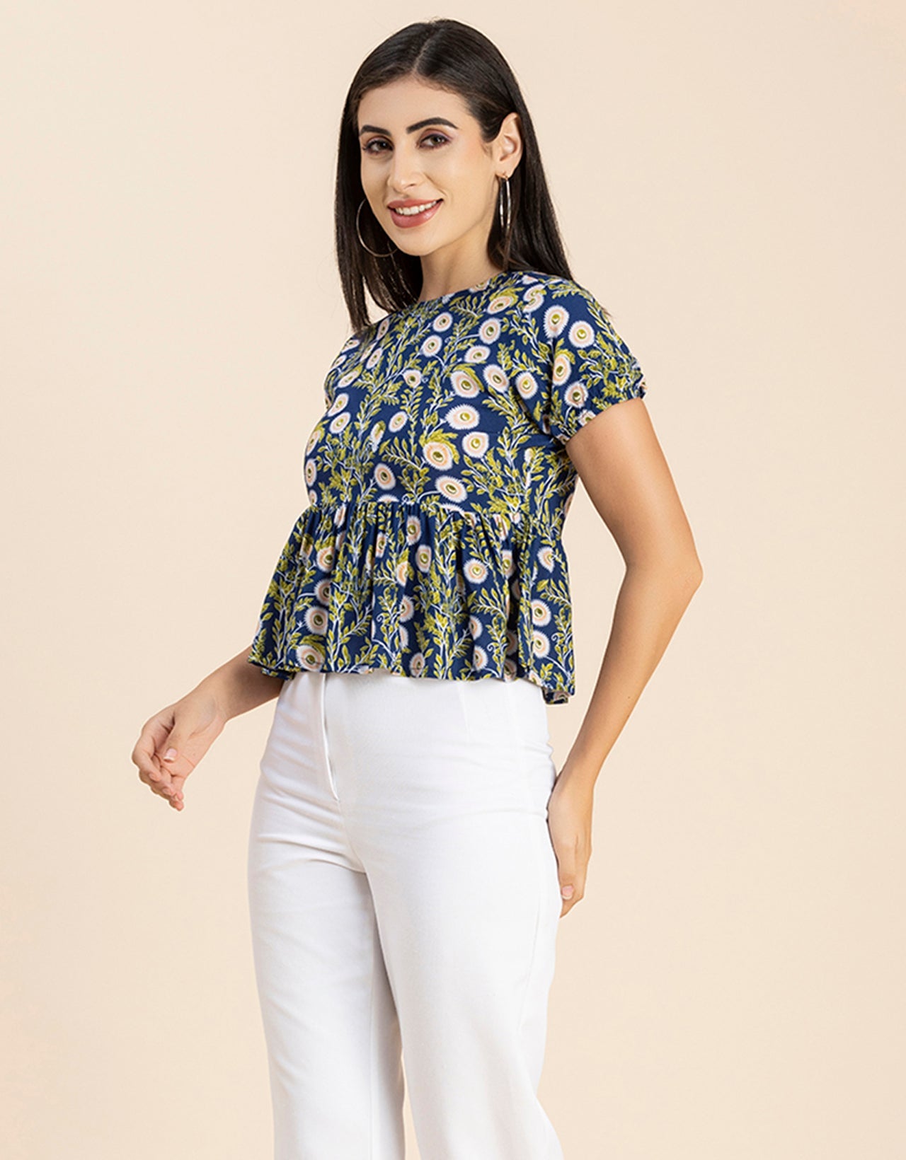 Styled Back Vacation Top