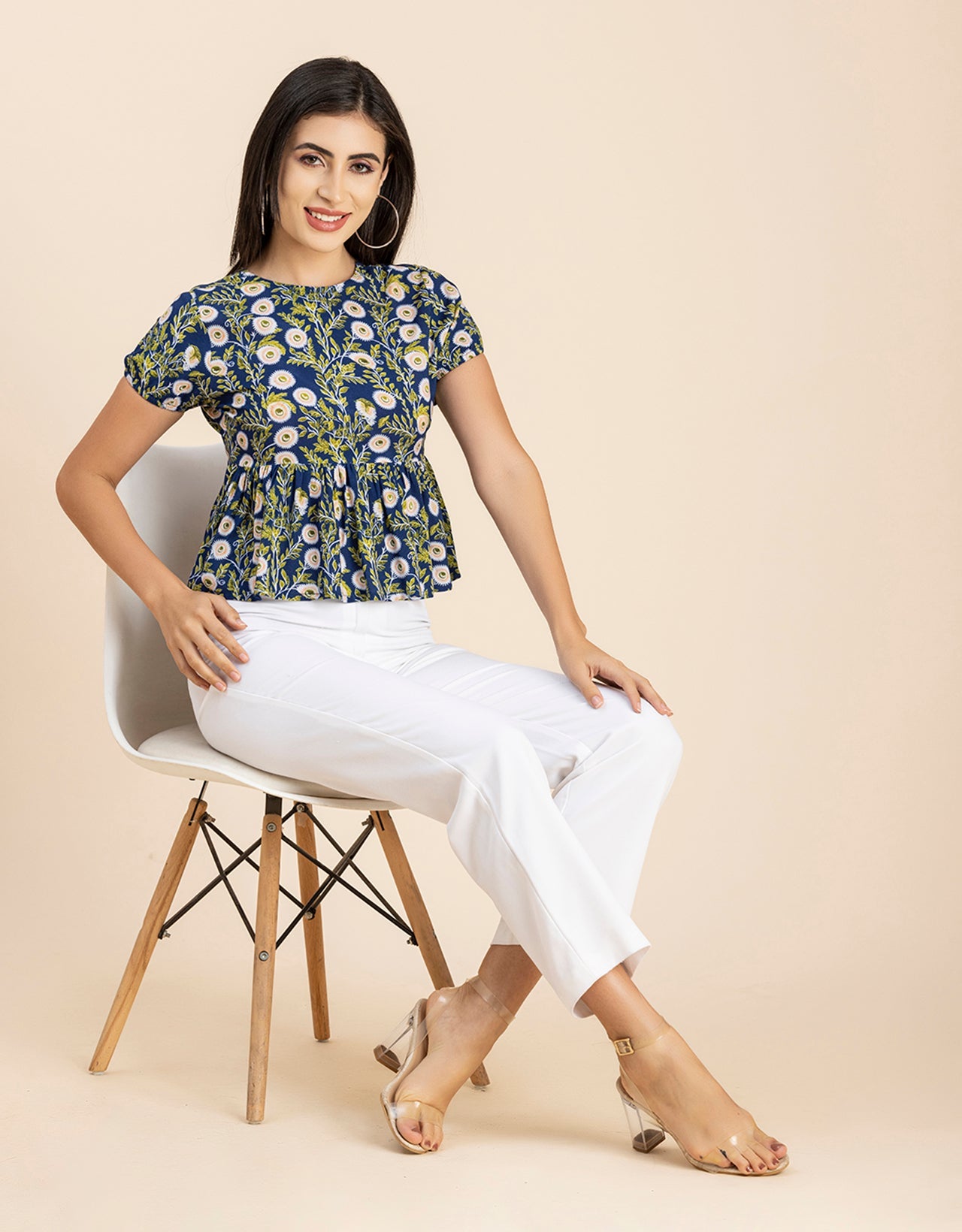 Styled Back Vacation Top