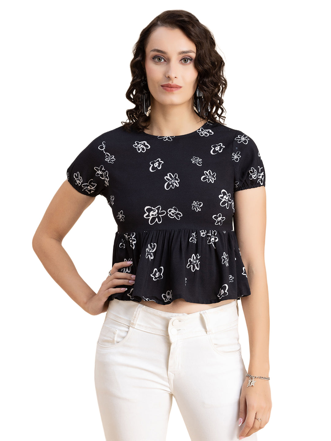 Styled Back Vacation Top