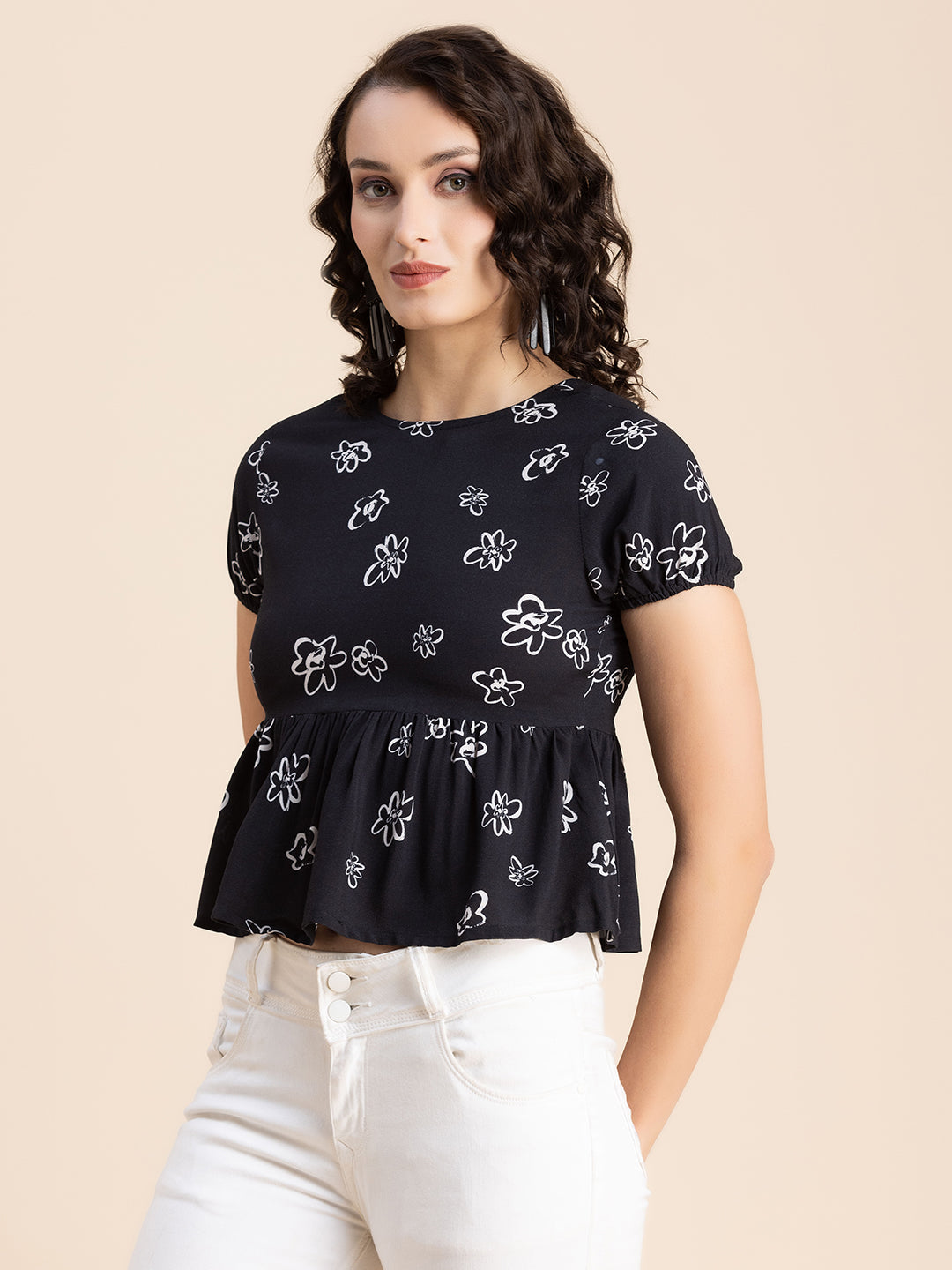 Styled Back Vacation Top