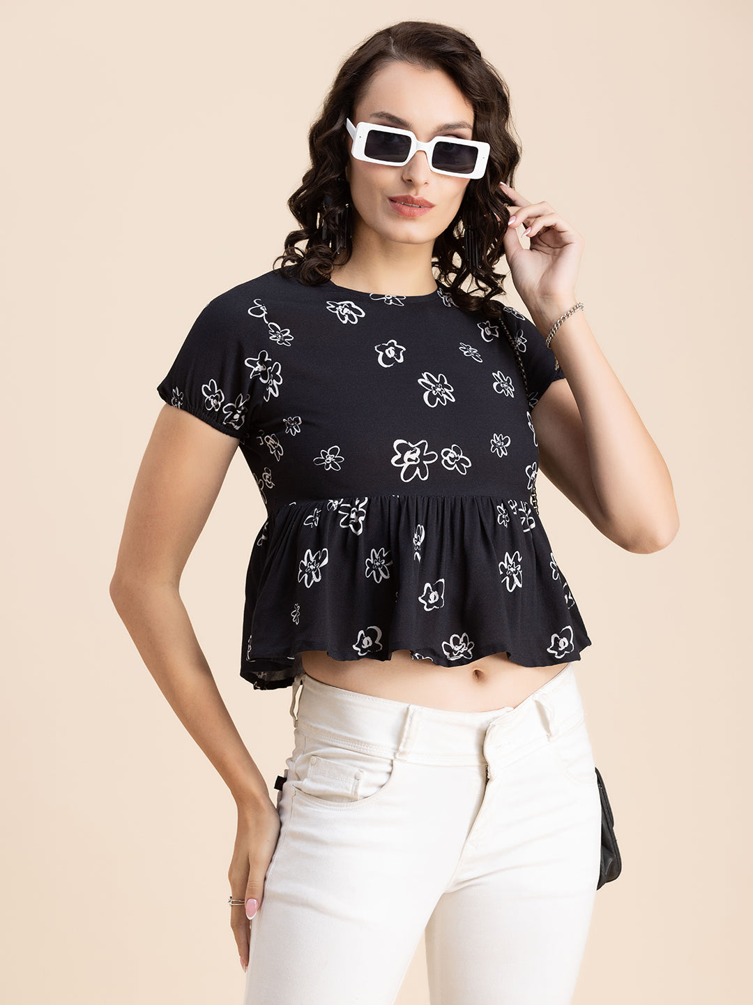 Styled Back Vacation Top