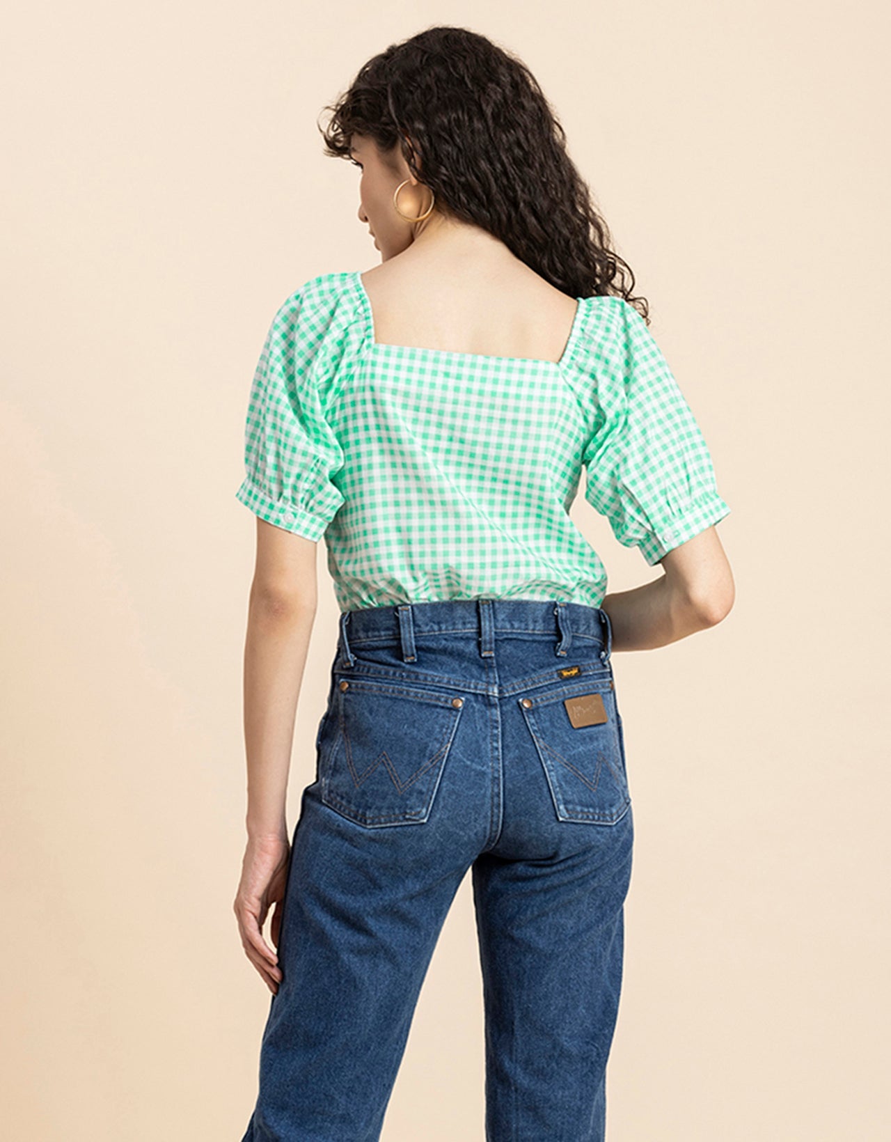 Square Neck Puffed Sleeves
