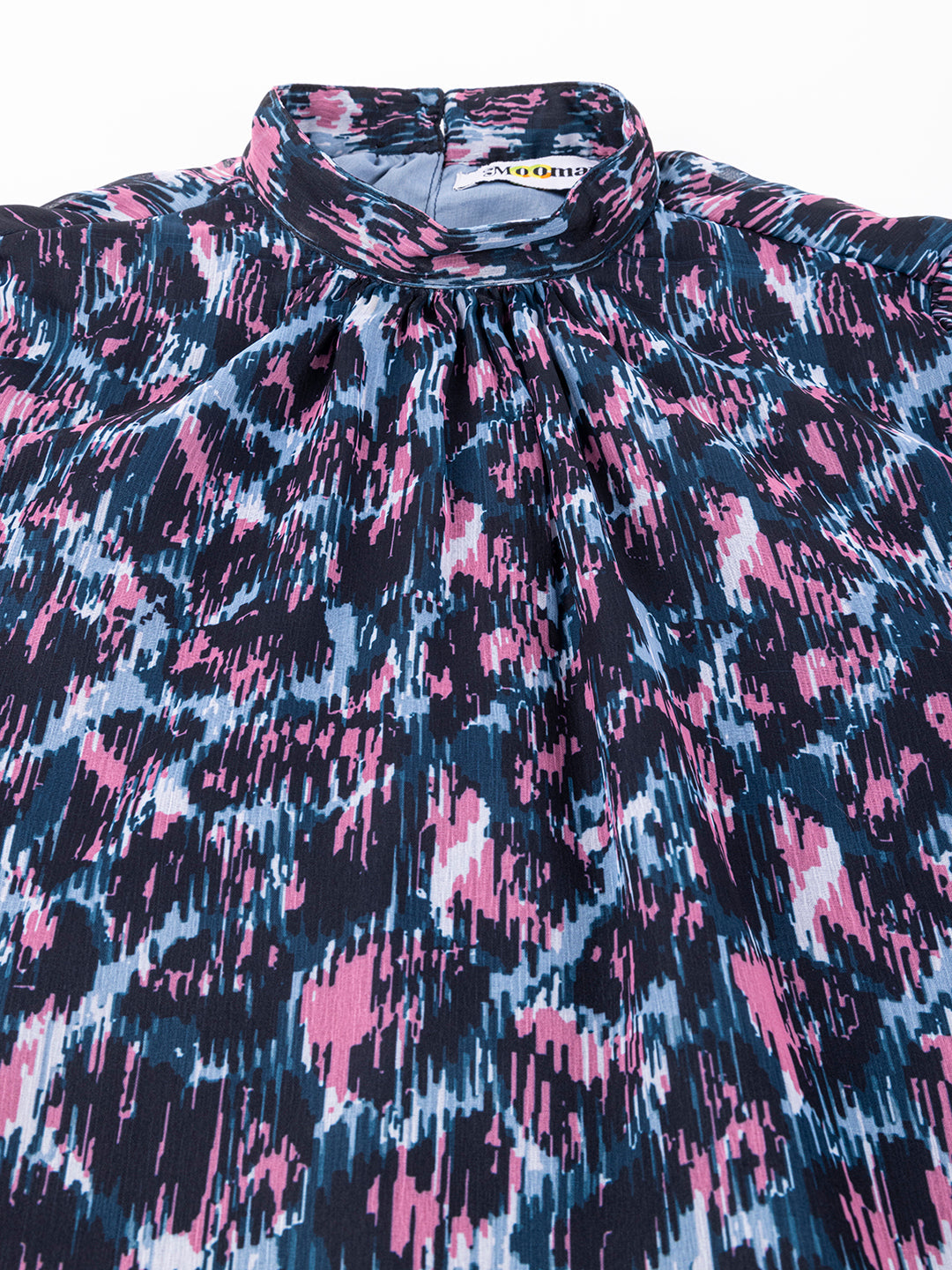 Turtle Neck Formal Chiffon