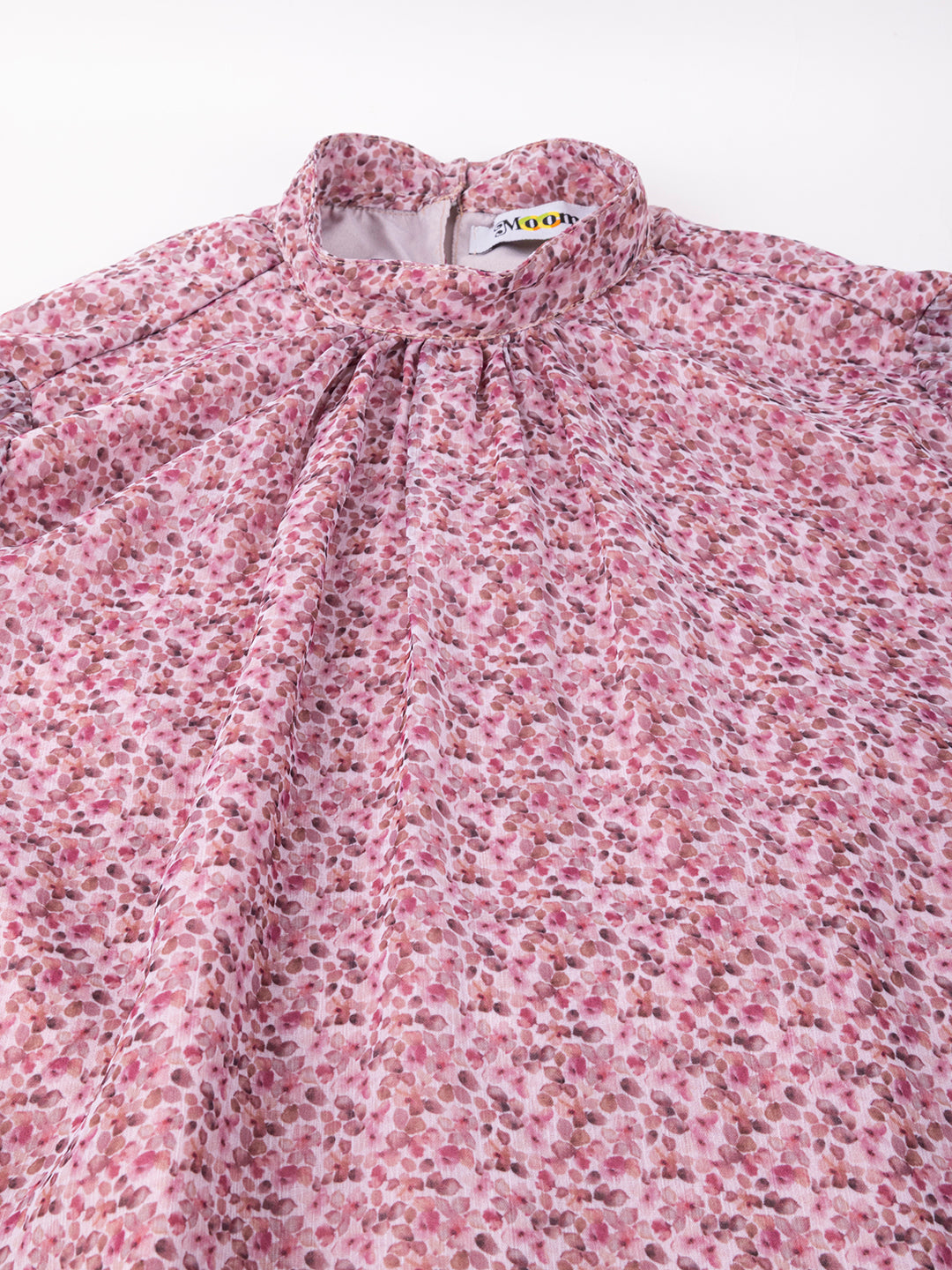 Turtle Neck Formal Chiffon