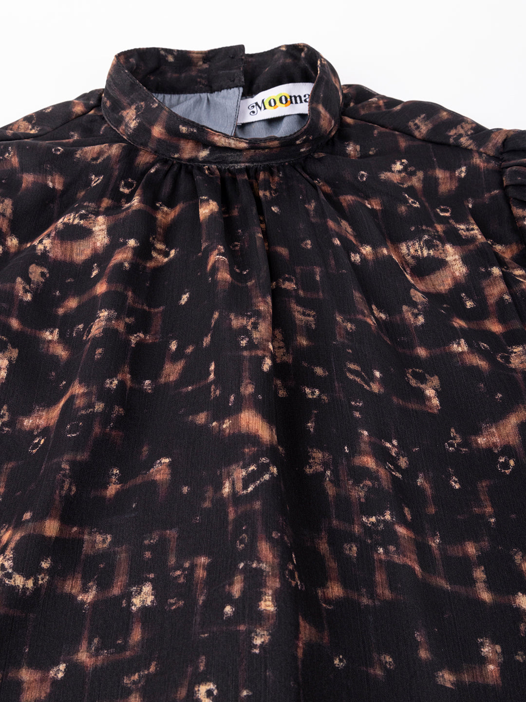 Turtle Neck Formal Chiffon