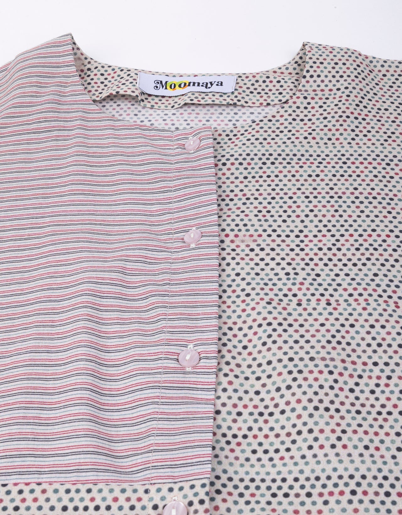 Buttoned Cotton Summer Top