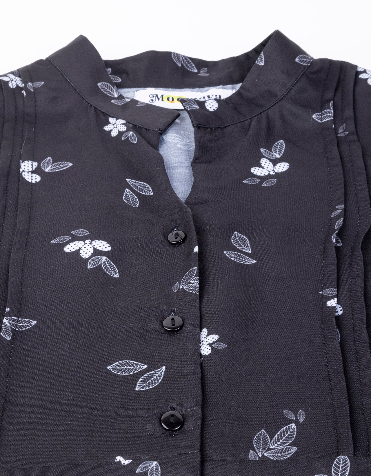 Mandarin Collar Sleeveless