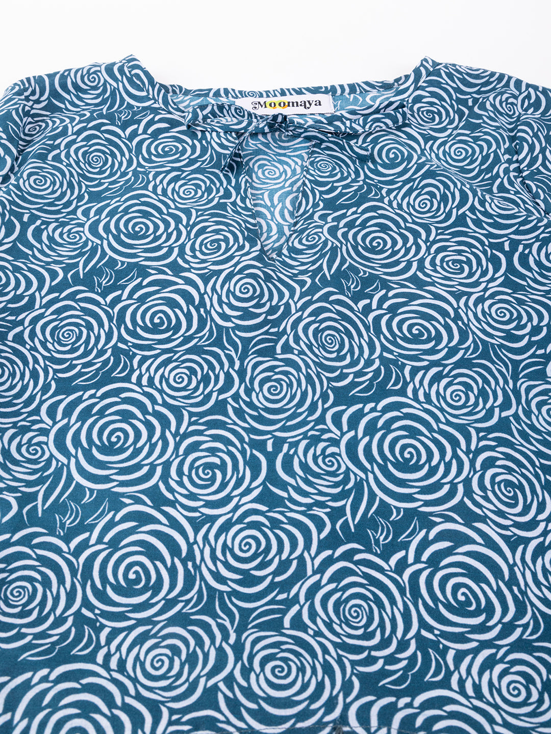 Printed Cotton Tie-Up Top