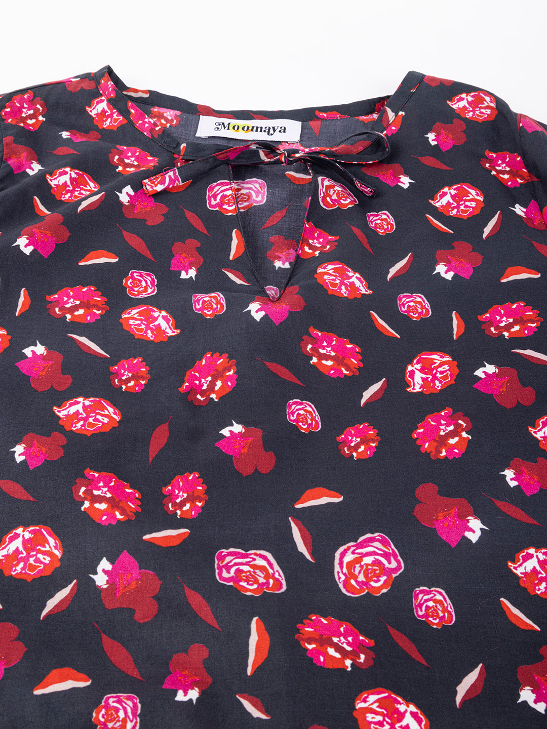 Printed Cotton Tie-Up Top