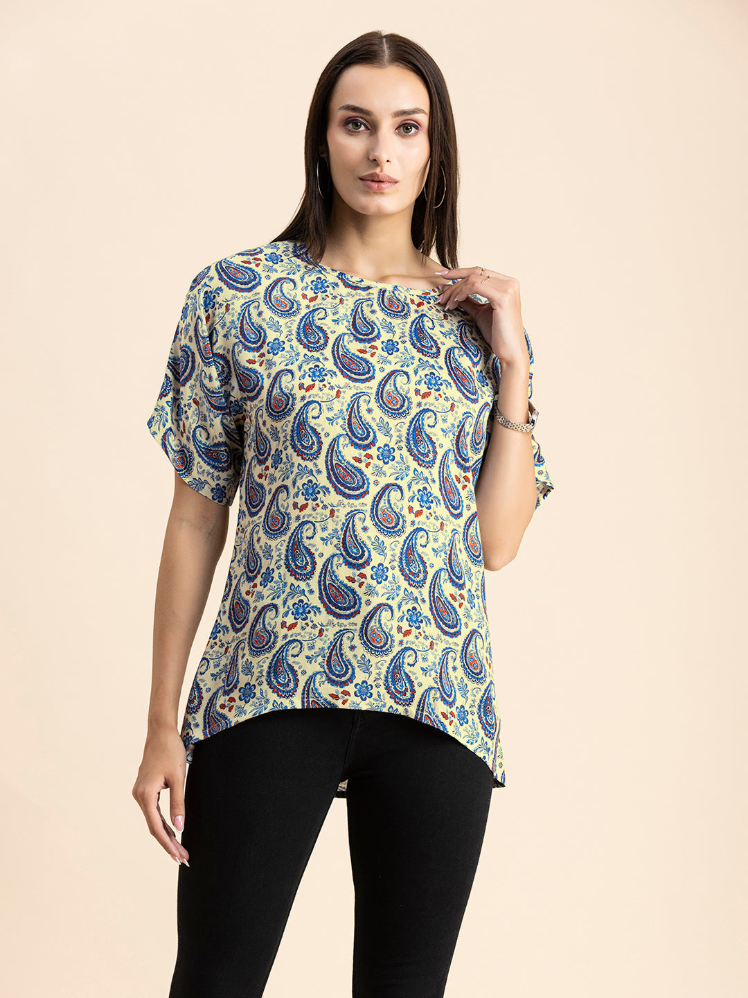Summer Round Neck Loose-Fit