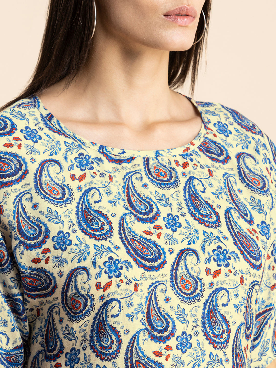 Summer Round Neck Loose-Fit