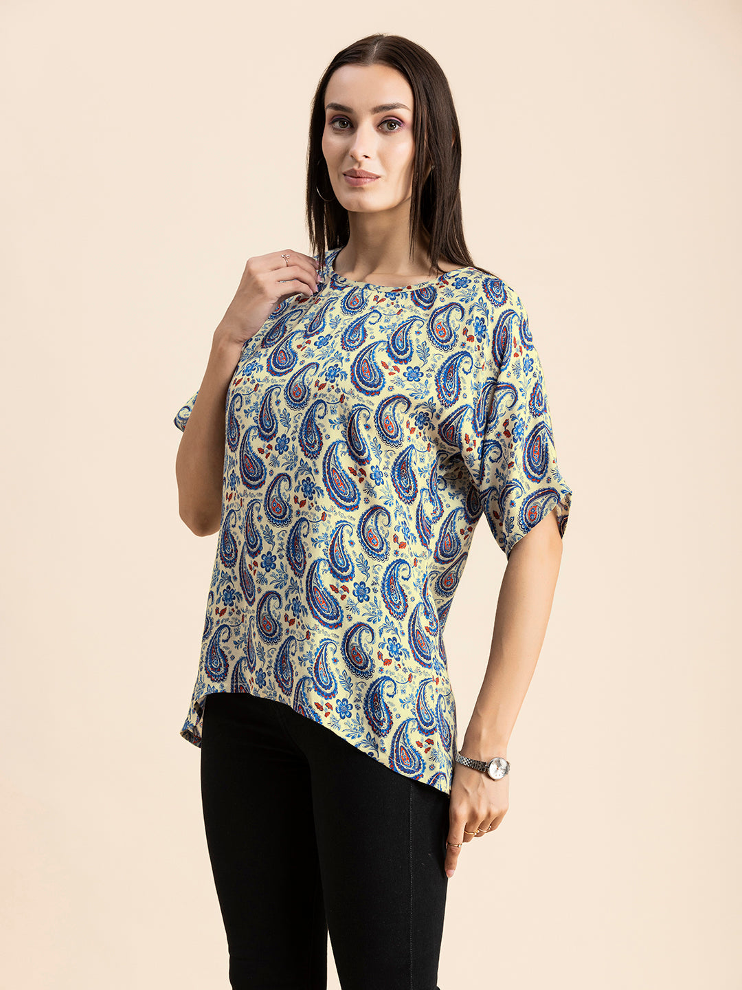 Summer Round Neck Loose-Fit
