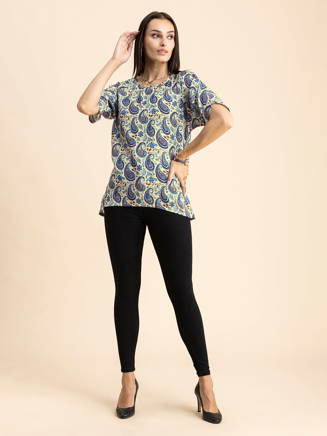 Summer Round Neck Loose-Fit