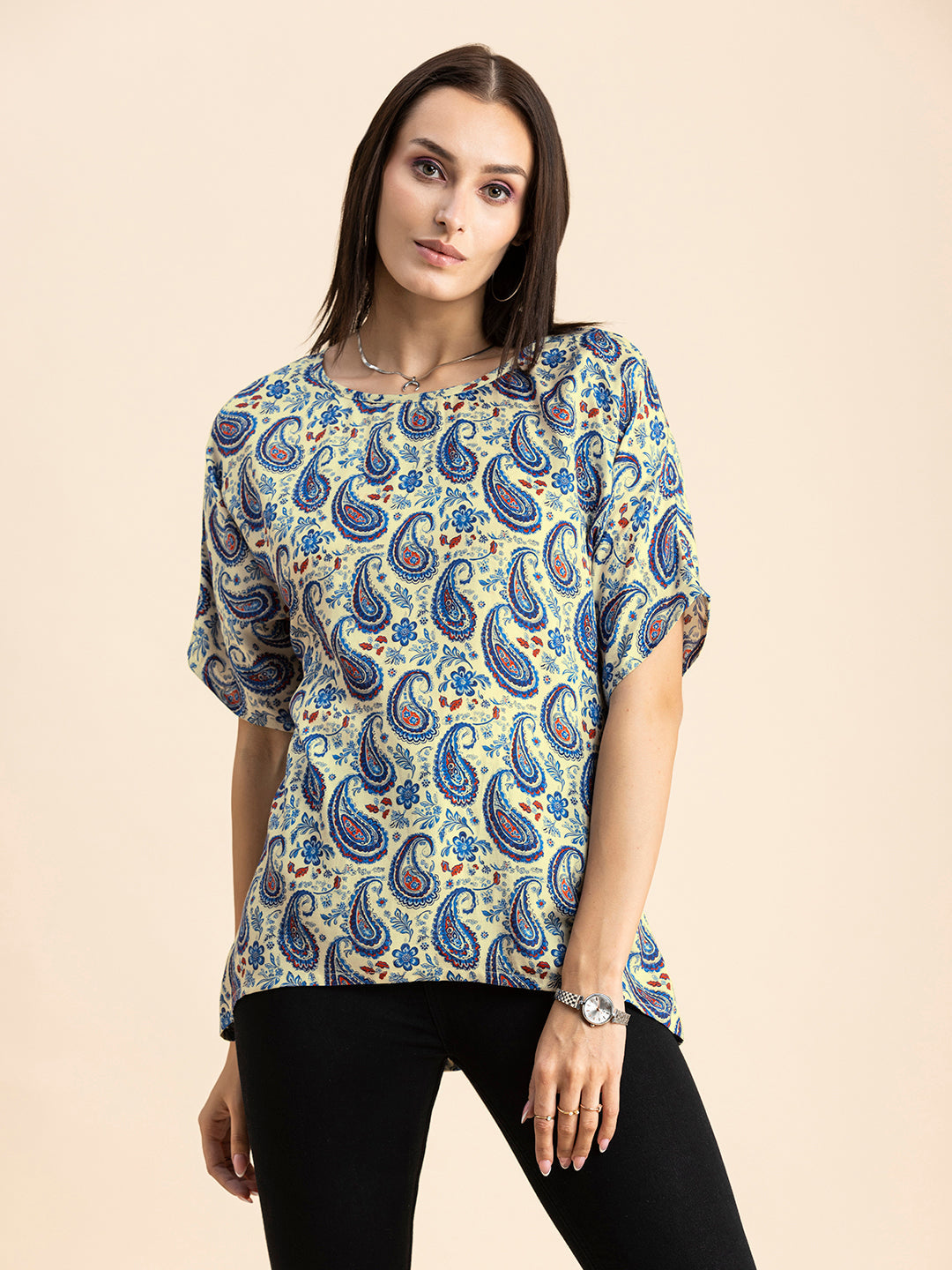 Summer Round Neck Loose-Fit