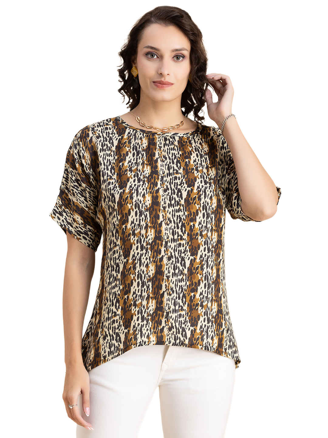 Summer Round Neck Loose-Fit