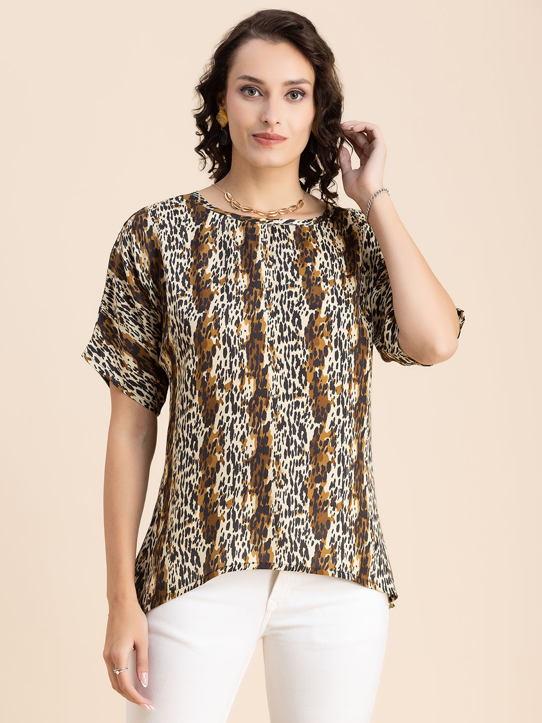 Summer Round Neck Loose-Fit