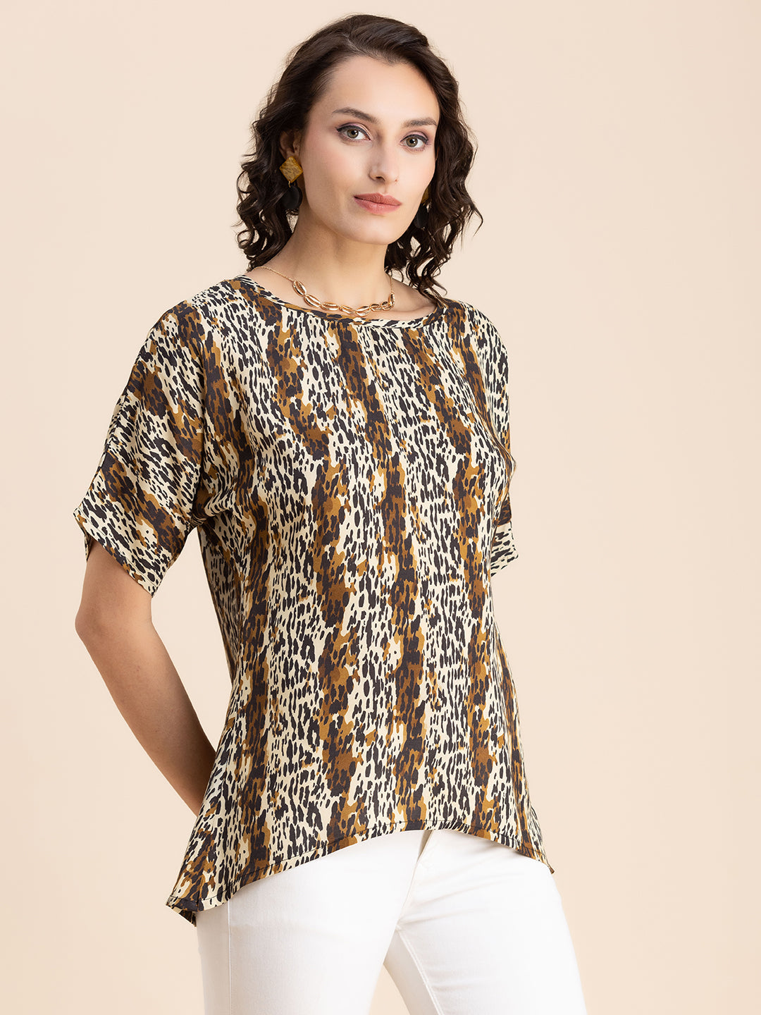 Summer Round Neck Loose-Fit