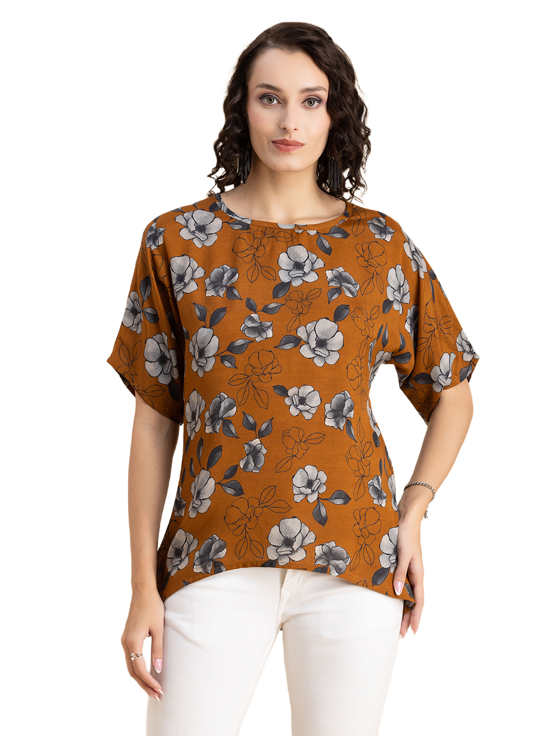 Summer Round Neck Loose-Fit