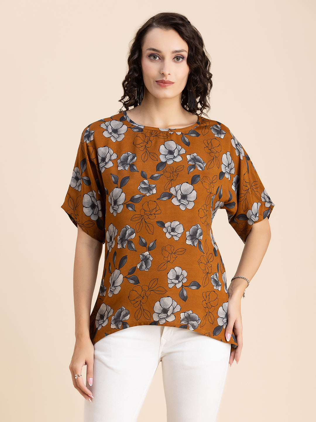Summer Round Neck Loose-Fit