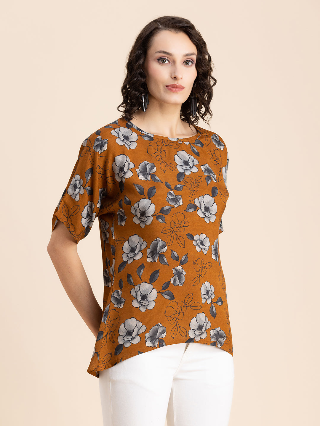 Summer Round Neck Loose-Fit