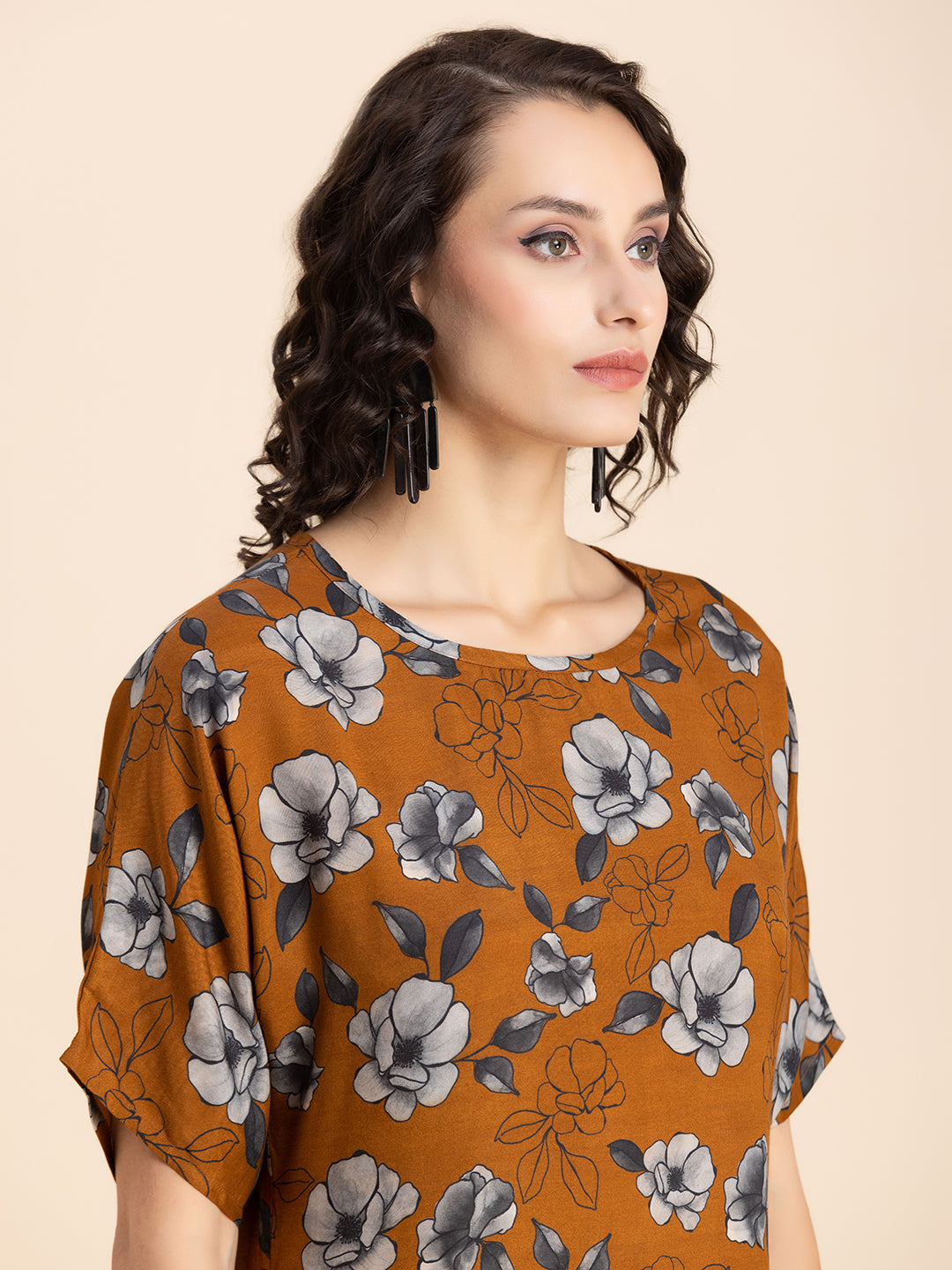 Summer Round Neck Loose-Fit