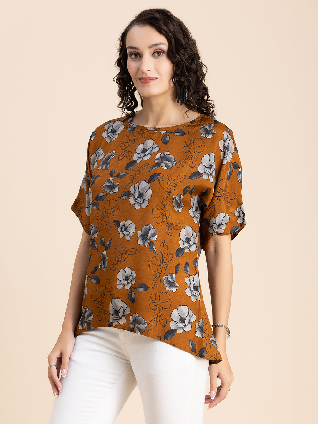 Summer Round Neck Loose-Fit