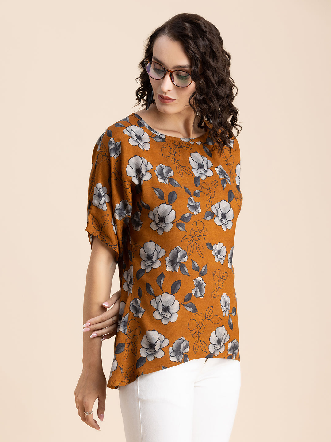 Summer Round Neck Loose-Fit