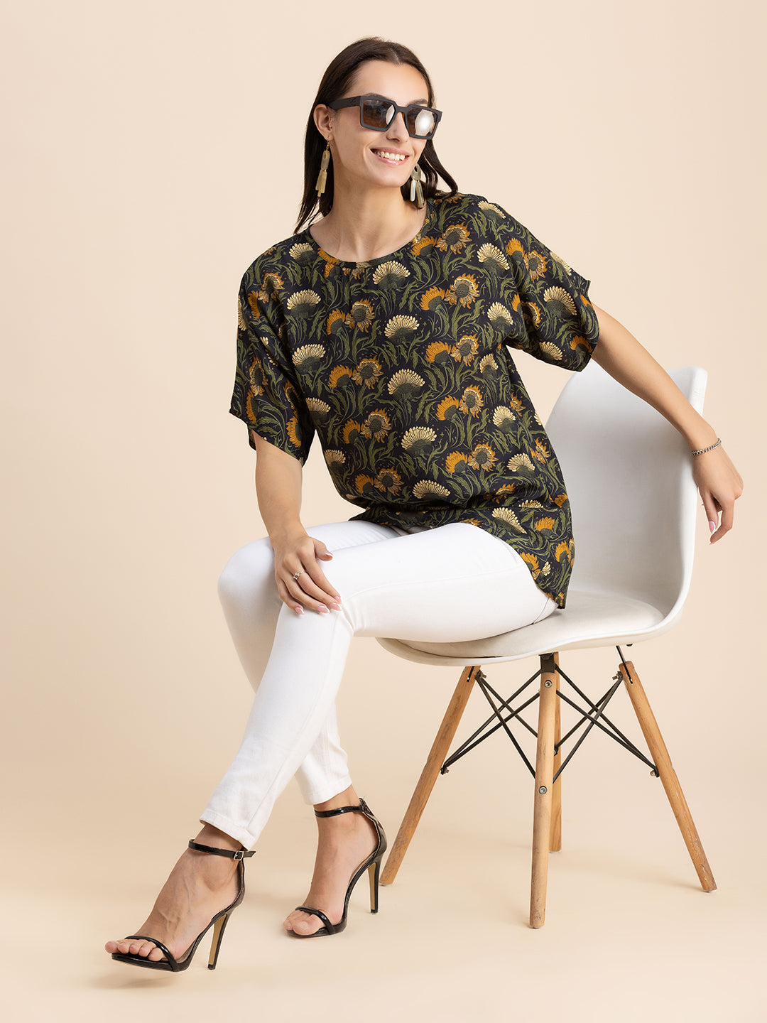 Summer Round Neck Loose-Fit