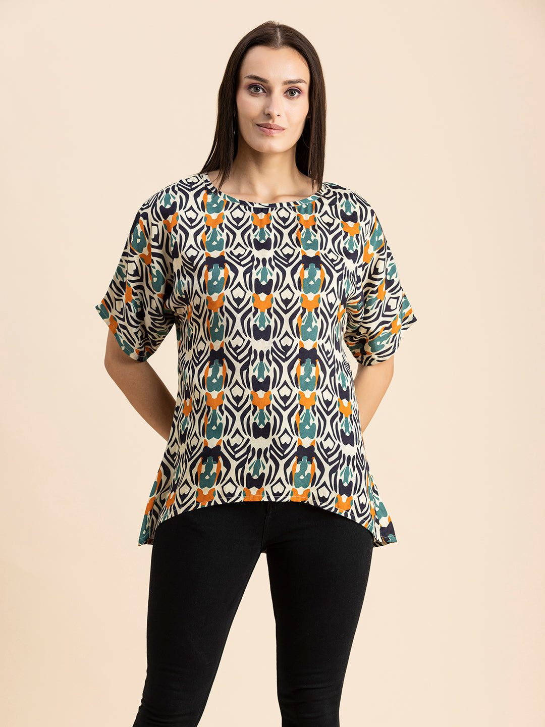 Summer Round Neck Loose-Fit