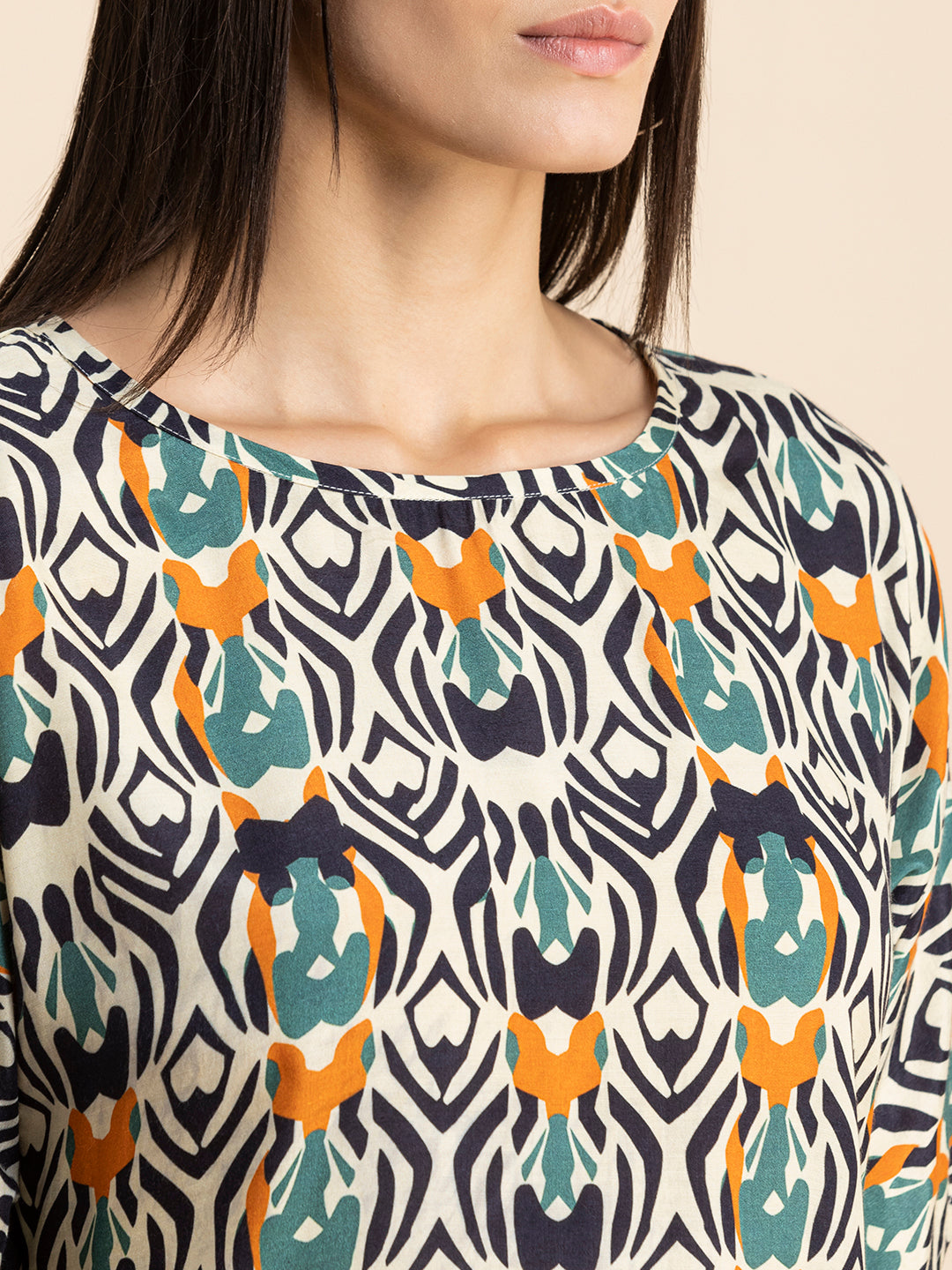 Summer Round Neck Loose-Fit