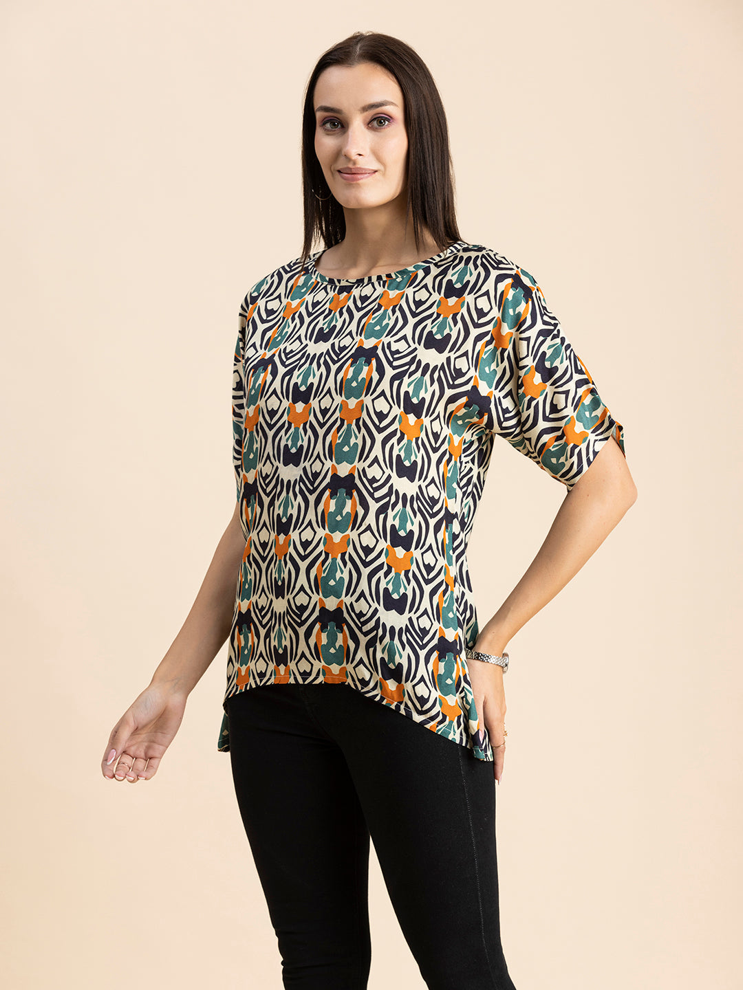 Summer Round Neck Loose-Fit