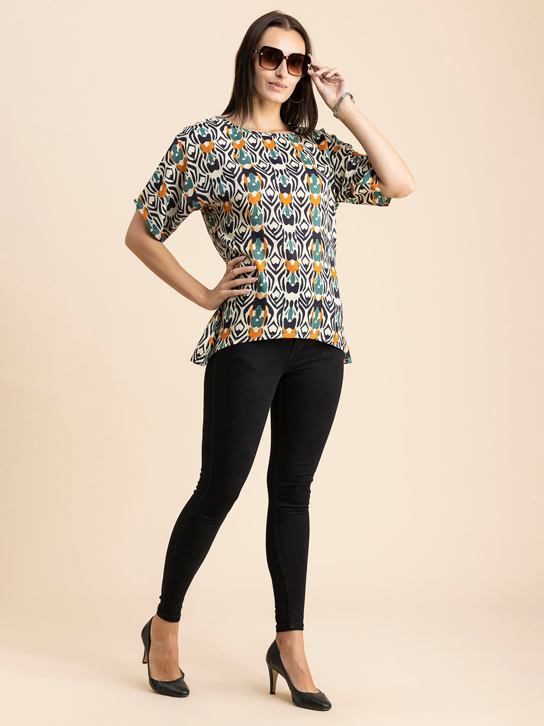 Summer Round Neck Loose-Fit