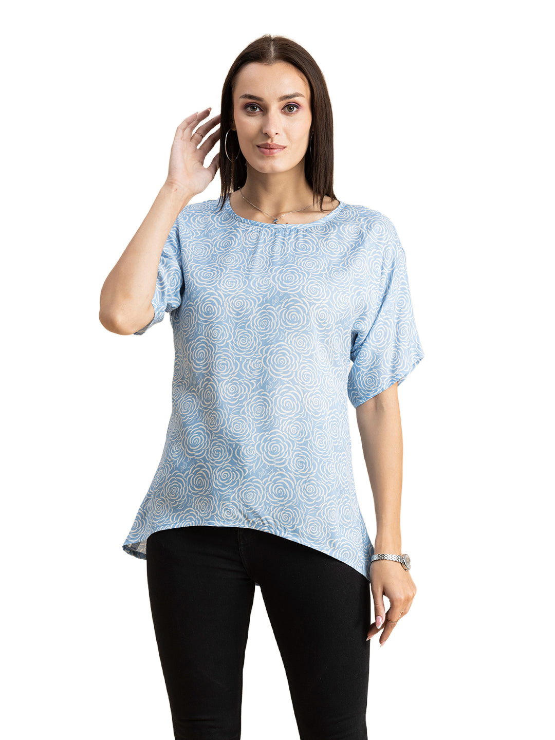 Summer Round Neck Loose-Fit