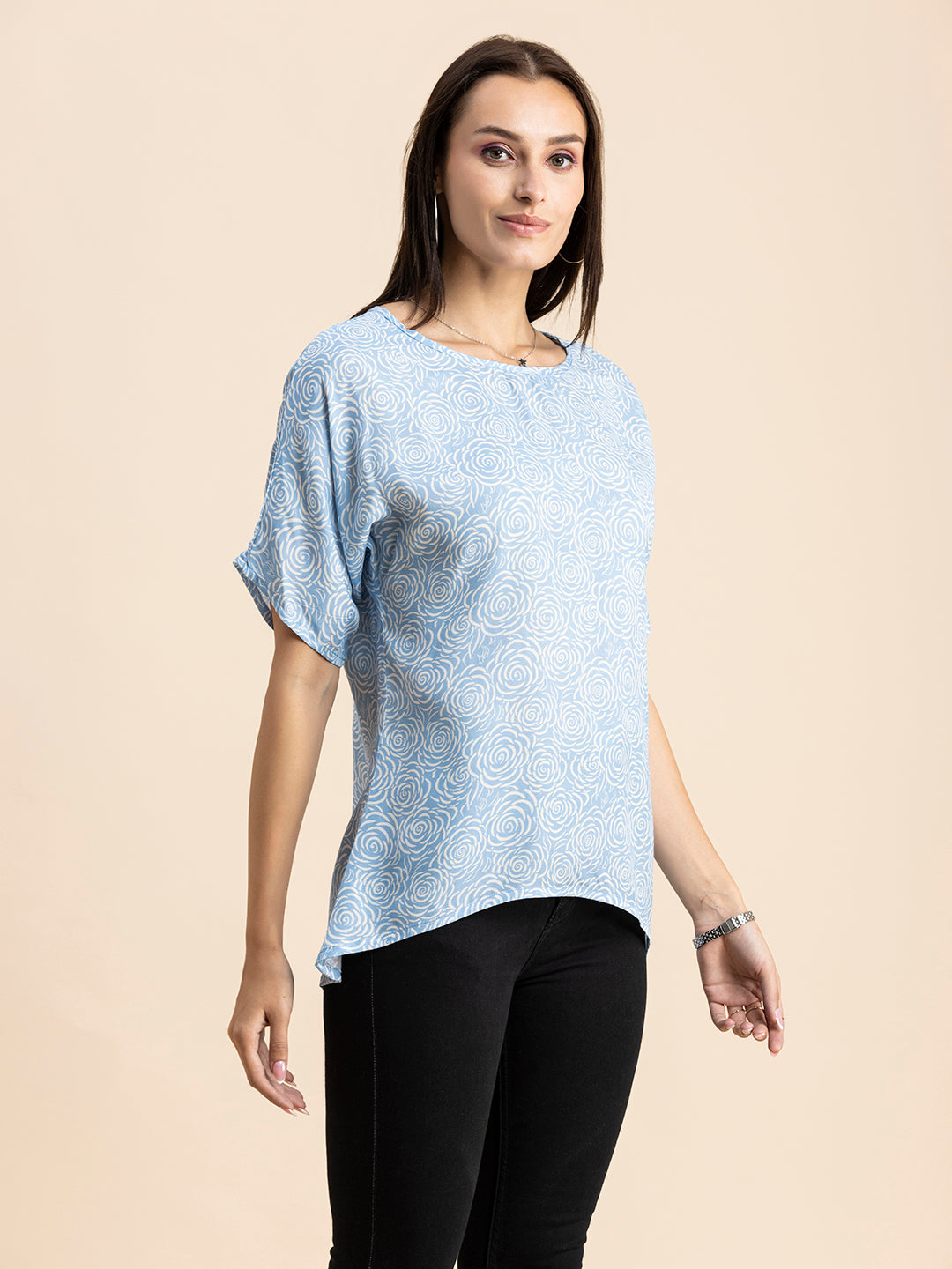 Summer Round Neck Loose-Fit