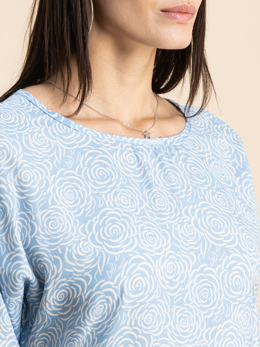 Summer Round Neck Loose-Fit