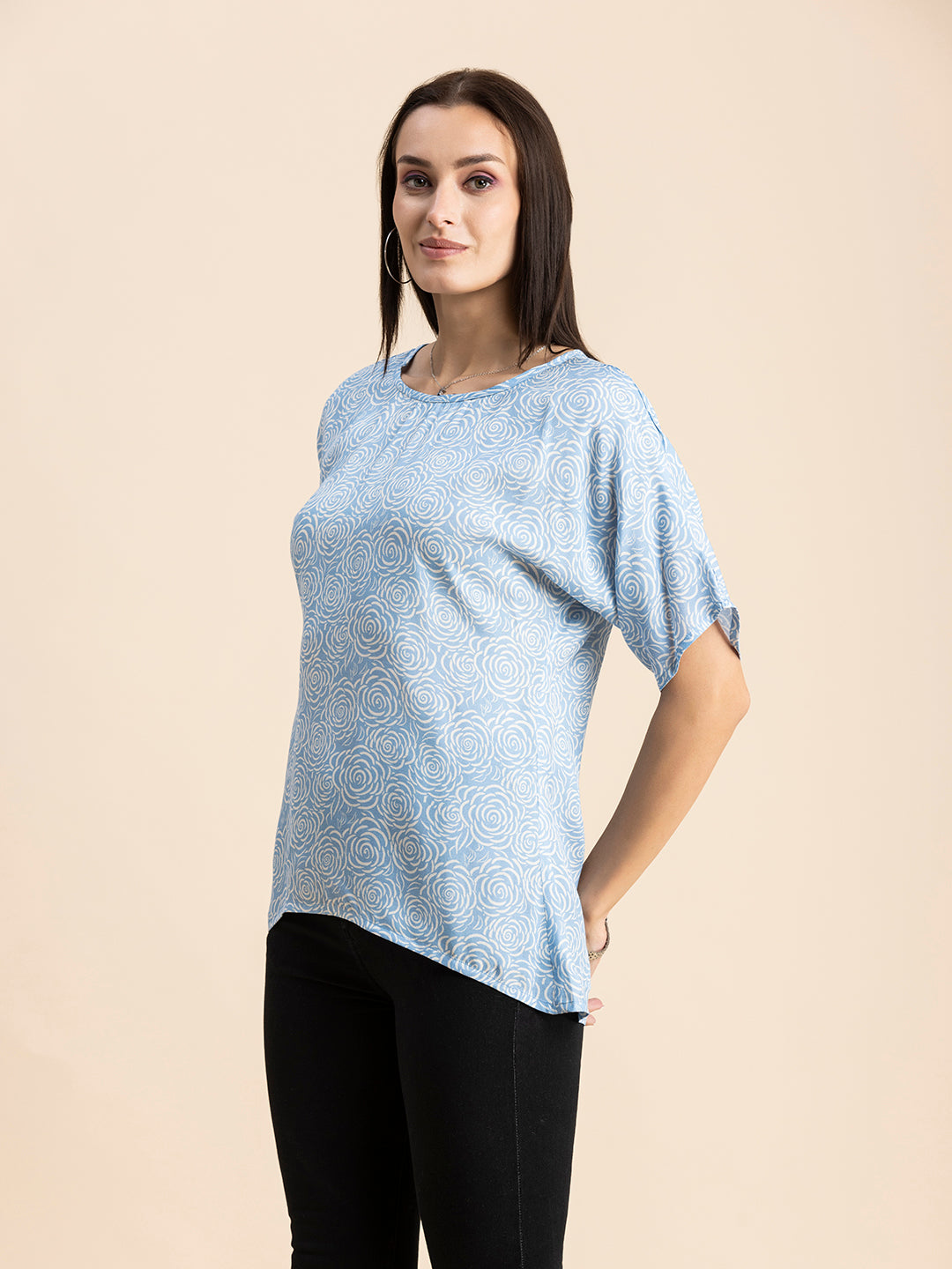 Summer Round Neck Loose-Fit