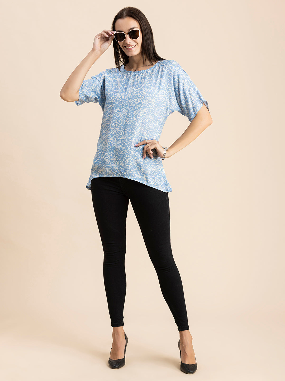 Summer Round Neck Loose-Fit