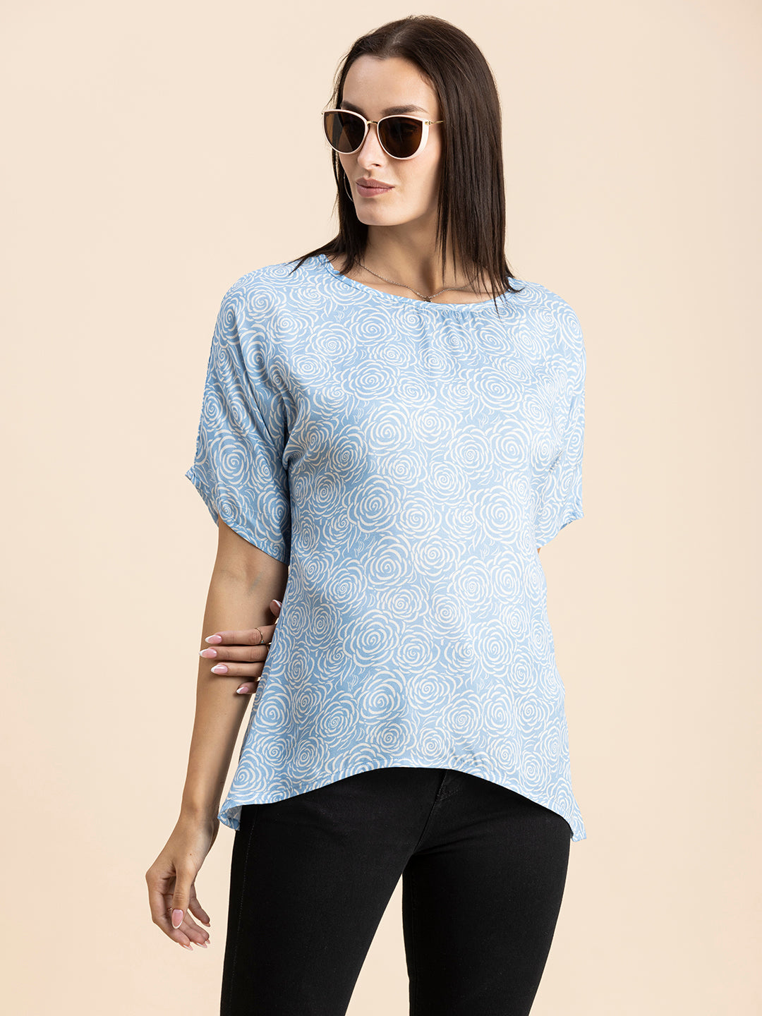Summer Round Neck Loose-Fit