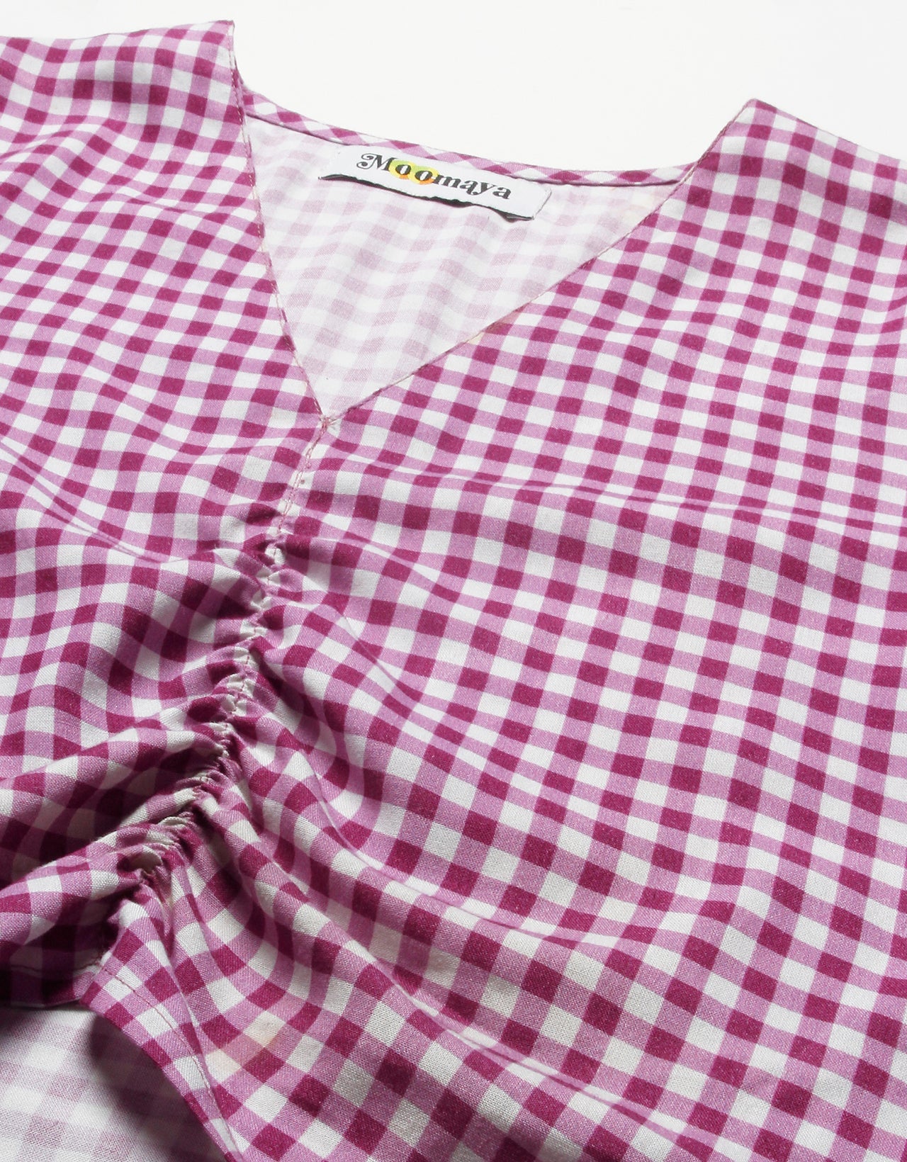 Short Sleeve V-Neck Crop