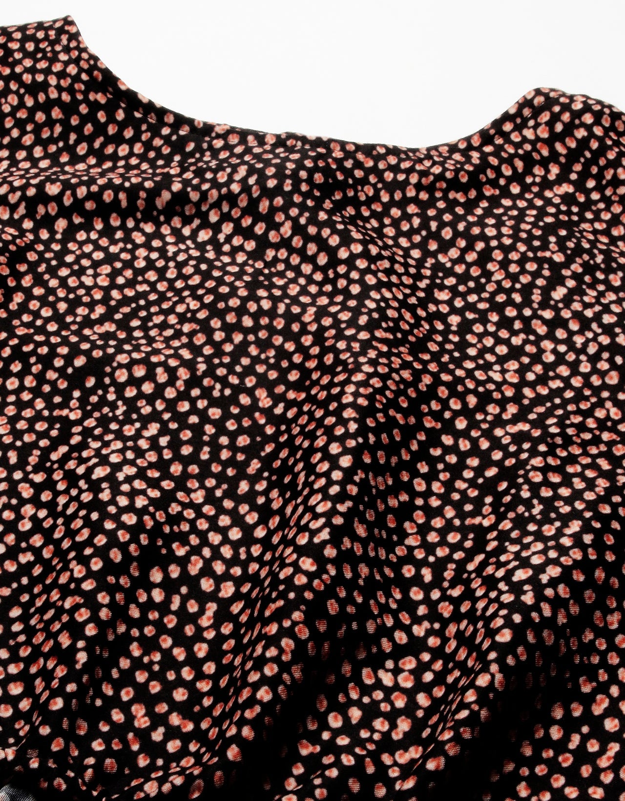 Printed Blouson Long Sleeve